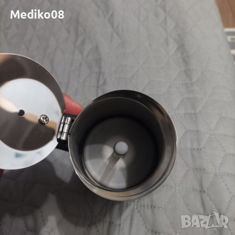 Иноксова кафеварка за индукционен котлон, снимка 8 - Кафемашини - 26344368