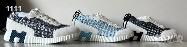 Дамски кецове Hermes .Естествена кожа и набук., снимка 2 - Кецове - 51580471