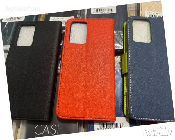Xiaomi Redmi 10 5G  тефтери със силиконово легло различни цветове, снимка 16 - Калъфи, кейсове - 38563999