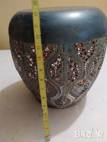 меден свещник-за ароматни свещи, снимка 3 - Други ценни предмети - 40404544