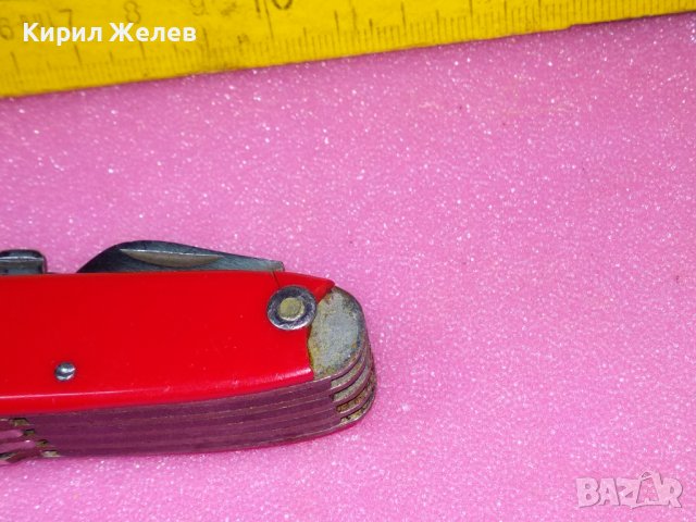 КЛАСИЧЕСКО МАРКОВО КОМБИНИРАНО МНОГОФУНКЦИОНАЛНО ДЖОБНО НОЖЧЕ ROSTFREI Тип ШВЕЙЦАРСКО 43105, снимка 9 - Ножове - 44041195