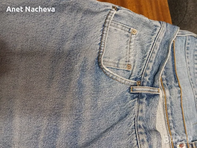 Дънки мъжки-2 чифта- AUTHENTICS и FLOWERS , снимка 7 - Дънки - 48817855