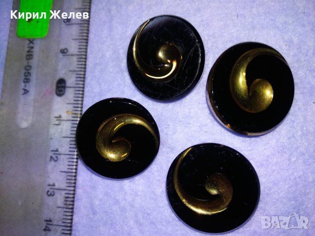 ЛОТ ЧЕТИРИ СТАРИ ВИНТИДЖ КЕРАМИЧНИ ОРНАМЕНТИРАНИ СТИЛНО КОПЧЕТА За ДЕКОРАЦИЯ 26152, снимка 4 - Други - 43551412