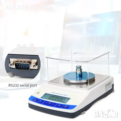 Прецизна везна до 500гр. с калибрираща тежест и вградена батерия, 4325, снимка 2 - Друго търговско оборудване - 49903769