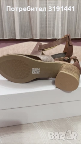 Нови дамски сандали от естествена кожа , снимка 4 - Дамски обувки на ток - 50669717
