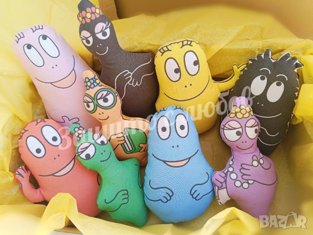 Барбароните, Семейството на татко Барба, снимка 2 - Плюшени играчки - 52014949