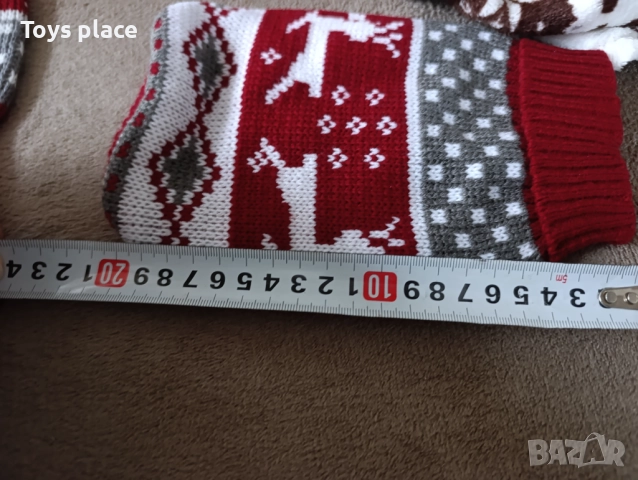 Коледни пуловерчета за малки кучета , снимка 3 - За кучета - 52347610