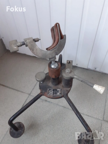 Стара соц. скоба за прострелване на оръжие пушка АК, снимка 3 - Антикварни и старинни предмети - 53333471