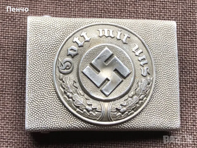 стара немска тока /катарама/ - GERMAN POLICE - WEHRMACHT - WWII - ОРИГИНАЛ