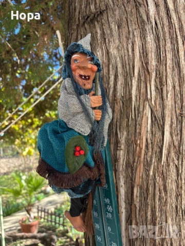 Висяща Баба Яга 30см., снимка 9 - Декорация за дома - 52263944