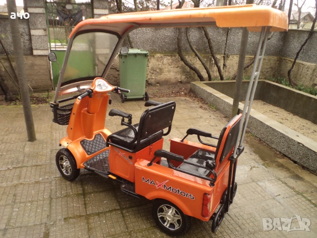 Електрически скутер за двама-с покрив!!!ТРАНСПОРТ, снимка 5 - Инвалидни скутери - 53571857