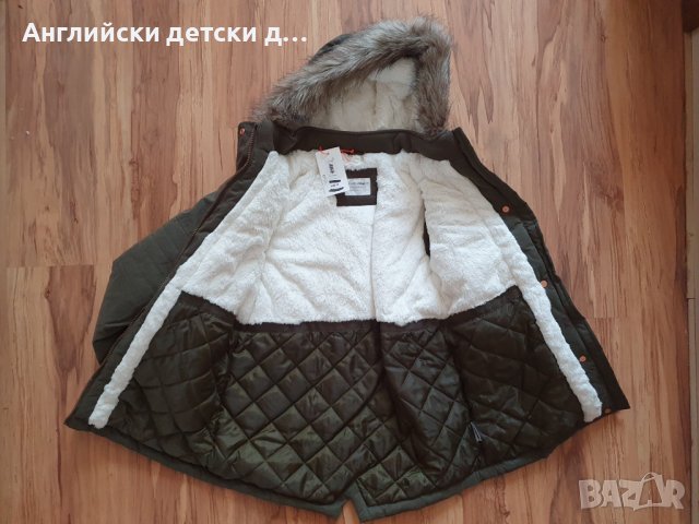 Английска детска парка-John Lewis , снимка 3 - Детски якета и елеци - 38322806