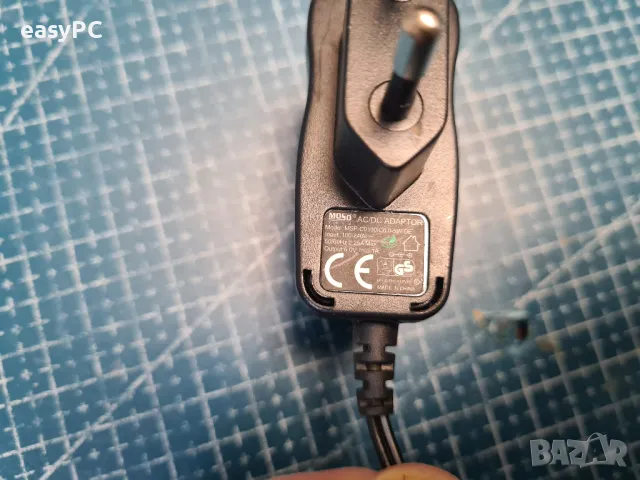 Оригинален захранващ адаптер MOSO MSP-C0100IC6.0-5W-DE 6.0V 0.1A , снимка 3 - Друга електроника - 49302616