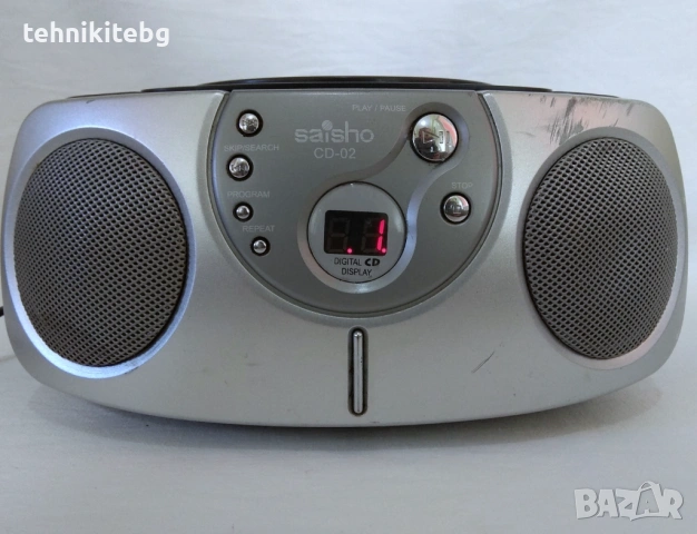 ⭐⭐⭐ Saisho CD-02 ⭐⭐⭐ Микро системка със CD плеър (буумбокс), снимка 2 - Аудиосистеми - 27301429