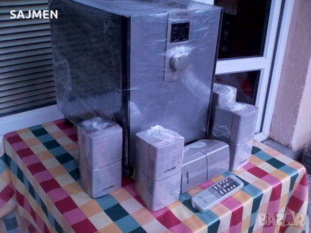 Microlab X5 II 230W RMS, снимка 4 - Плейъри, домашно кино, прожектори - 26605719