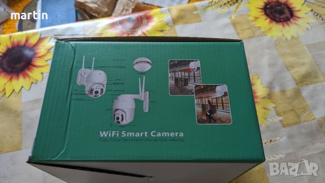 Безжична IP камера с LAN 5MP нощно виждане, FULL HD водоустойчива, снимка 3 - IP камери - 43299752