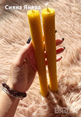 Еко големи свещи, снимка 3 - Декорация за дома - 43057443