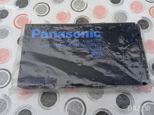 Касета адаптор S-VHS Panasonic , снимка 3 - Плейъри, домашно кино, прожектори - 39233261