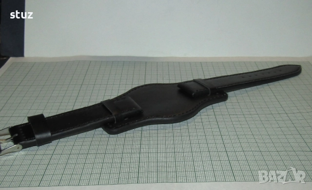 Кожени каишки за мъжки часовници, с подложка , снимка 6 - Каишки за часовници - 52724639