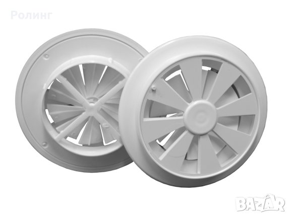 ВЕНТИЛАЦИОННА РЕШЕТКА Ф-110 / 1-23, снимка 1