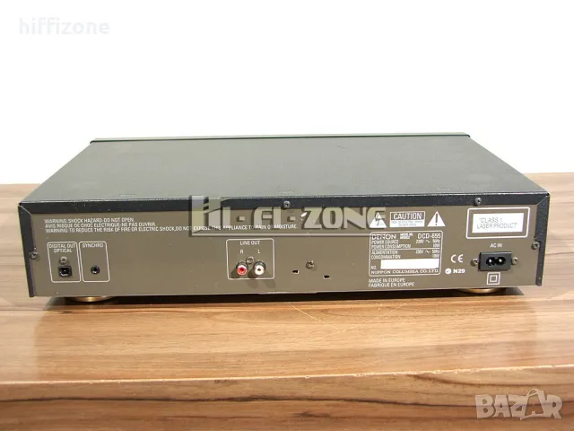 CD ПЛЕЪР  Denon dcd-655 , снимка 6 - Ресийвъри, усилватели, смесителни пултове - 47930293