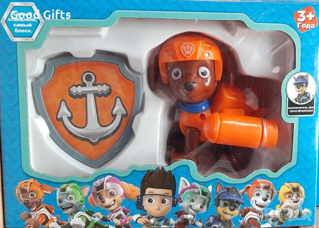 Пес патрул куче Зума със значка, снимка 2 - Фигурки - 38122650