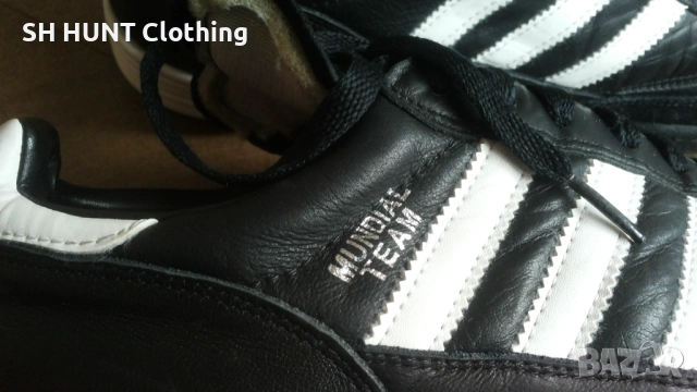 Adidas MUNDIAL TEAM Размер EUR 46 2/3 / UK 11 1/2 стоножки естествена кожа 158-14-S, снимка 6 - Футбол - 52228671
