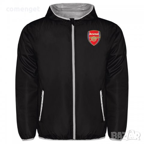 Мъжко яке / ветровка АРСЕНАЛ / ARSENAL с три джоба - 3 ЦВЯТА.