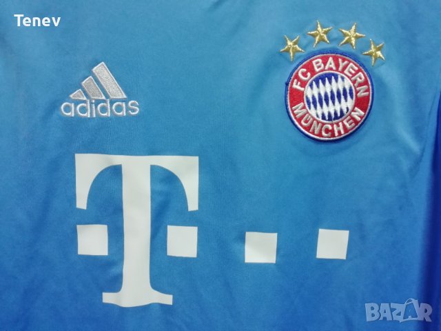 Bayern Munich Manuel Neuer Adidas оригинална футболна тениска Байерн Мюнхен Нойер , снимка 4 - Тениски - 39911209