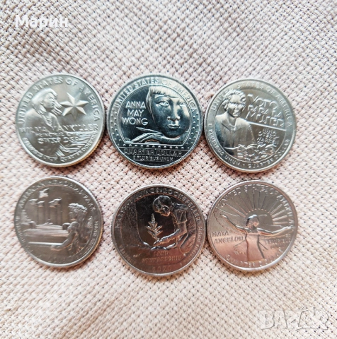 СЕРИЯ монети от програмата  American Women Quarters  2022 г.
