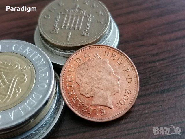 Монета - Великобритания - 1 пени | 2005г., снимка 2 - Нумизматика и бонистика - 35188884