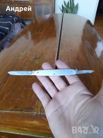 Стар джобен нож,ножче,ножка #24, снимка 3 - Антикварни и старинни предмети - 38562240