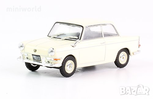 BMW 700 De Carlo 1960 - мащаб 1:43 на Hachette модела е нов в блистер, снимка 1 - Колекции - 27499424