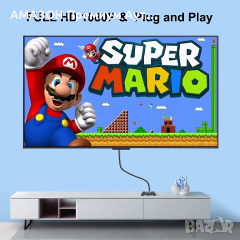 Адаптер за конвертиране на Nintendo64 към HDMI/Nintendo N64/SNES/NGC,HDMI кабел 1м, снимка 5 - Аксесоари - 44874148