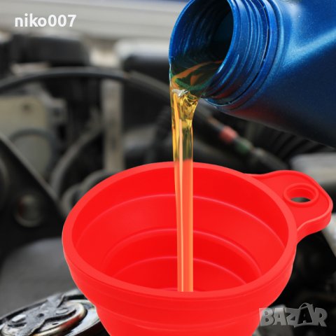 Универсална сгъваема фуния за автомобил-кола-джип-бус-ван и др.