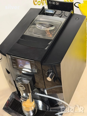 Кафемашина кафе автомат JURA E6 PIANO BLACK с гаранция, снимка 8 - Кафемашини - 52730405