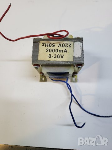 Трансформатор, захранване  36 волта  - 2 ампера.