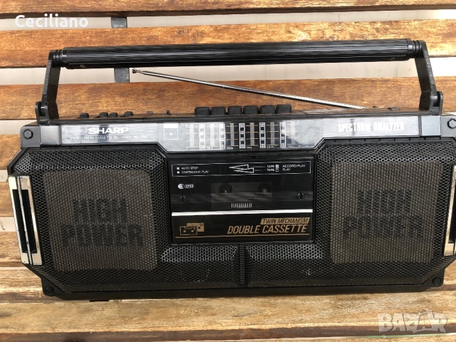 Радиокасетофон Sharp WQ-T252H (BK), снимка 12 - Радиокасетофони, транзистори - 52668378