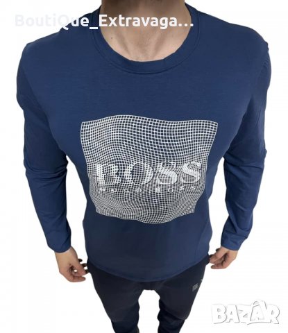 Мъжка блуза Hugo Boss Blue !!!, снимка 1 - Блузи - 39338437