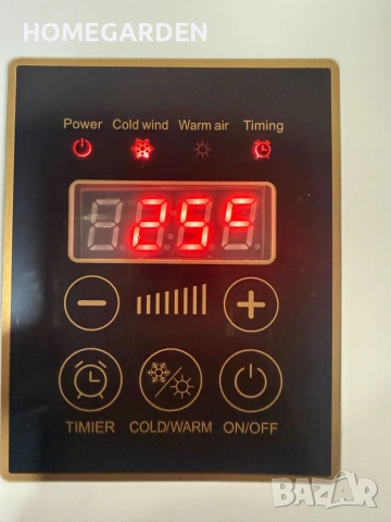 Стенен PTC отоплител и вентилатор LX-333 – 1800W, дистанционно управление и таймер, снимка 11 - Други стоки за дома - 53566407