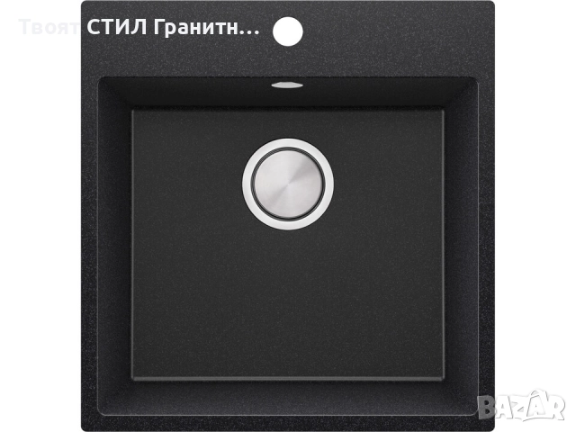 Най-търсеният комплект тази есен – Мивка Riga 50 XL + Черен смесител Flex + Класически сифон!, снимка 3 - Мивки - 52154675