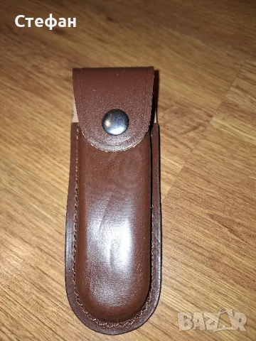 Кожен калъф за съваем нож, снимка 3 - Ножове - 49518852