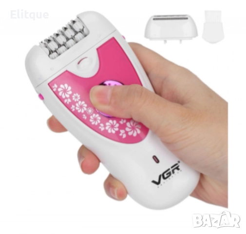 Многофункционален електрически епилатор VGR, V-722, снимка 2 - Епилатори - 52832778