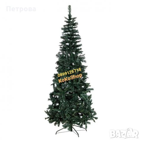 Елха/Изкуствена елха/Коледна елха//Изкуствена коледна елха-210 см, снимка 2 - Декорация за дома - 34745174