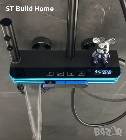 ЛУКСОЗЕН ДУШ ПАНЕЛ С ДИГИТАЛЕН ДИСПЛЕЙ – МОДЕРЕН КОМФОРТ ЗА ВАШАТА БАНЯ , снимка 5 - Душове - 51152122