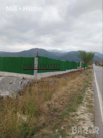 Поцинкована мрежа с декорация ( ИЗКУСТВЕНА ТРЕВА ) 4 мм. Тел / 40 мм. Око, снимка 13 - Огради и мрежи - 52303156