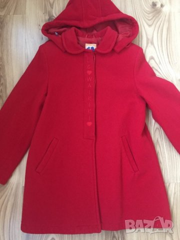 Детско палто LCWkiki, за 10г./140см, с качулка, 80% вълна 20% полиамид, много запазено, снимка 16 - Детски якета и елеци - 27419735