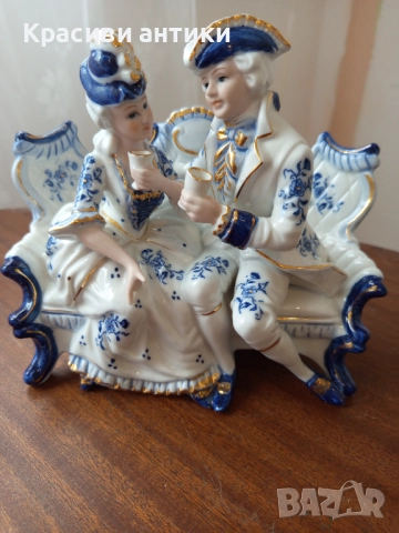 Фигура от порцелан, немска, колекционерска, красива, снимка 12 - Колекции - 52318831