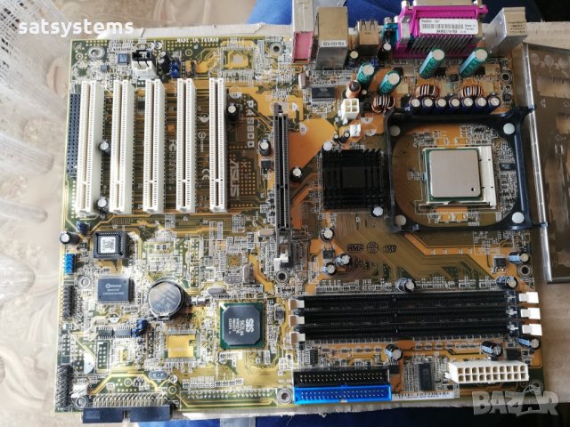 Дънна платка Asus P4S800 Socket 478 , снимка 4 - Дънни платки - 28108100