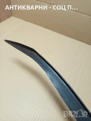 Стара Ръчно Кована Колекционерска Коса., снимка 3 - Антикварни и старинни предмети - 49611548